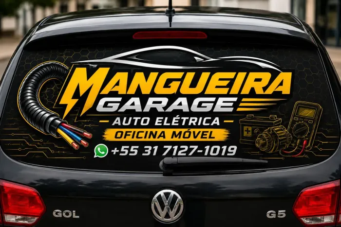 Auto elétrica oficina móvel