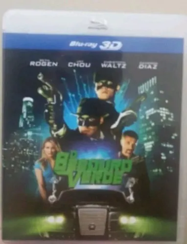 BLU-RAY 2D e 3D O BESOURO VERDE SETH ROGEN CAMERON DIAZ CHRISTOPHER WALTZ