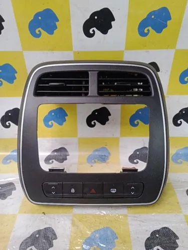 Moldura Central Do Radio Alerta Difusor Renault Kwid 2018-20 