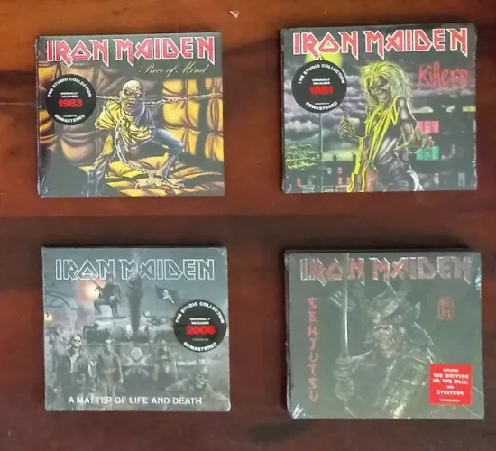 CDs LACRADOS Iron Maiden remaster digipack