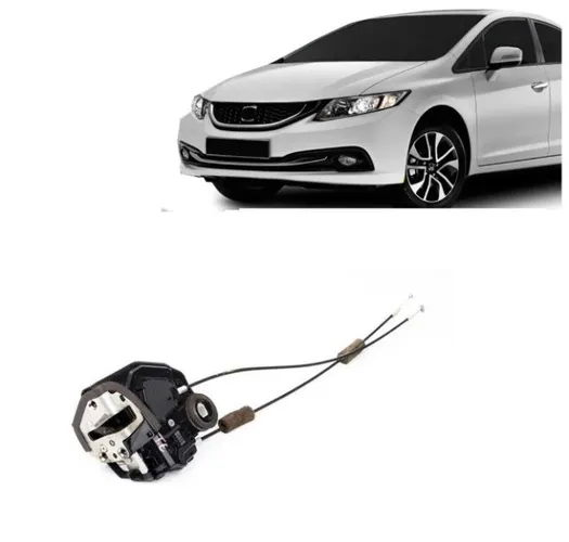 Fechadura da Porta traseira esquerda Original Honda Civic 2012 2013 2014 2015 2016