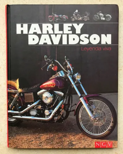 Livro Harley Davidson em espanhol