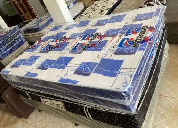 Cama box Colchão D20 e Suporte (Brinde gratis)
