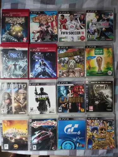 Jogos PS3 originais - LEIA A DESCRIÇÃO 