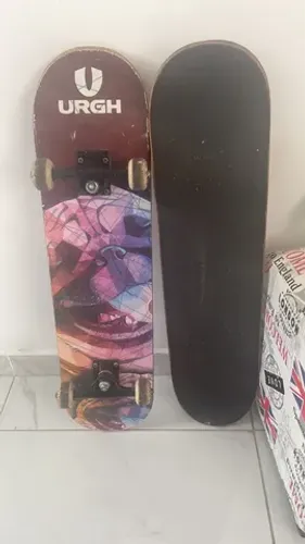 Skate Montado Urgh para crianças e adultos de até 100kg - usado