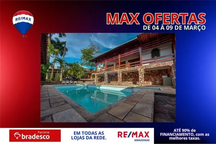 Casa em dois pisos, área gourmet + piscina no bairro Aleixo