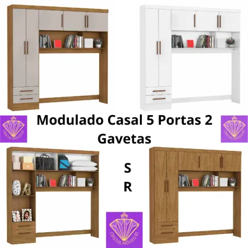 Modulado 5 Portas 2 Gavetas SR