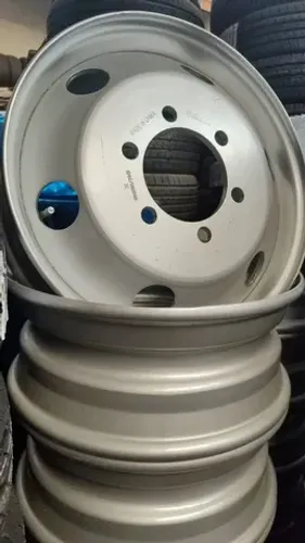 Rodas Adaptadas Para Iveco Aro 17.5 Ferro A Base De Troca Na Roda 16