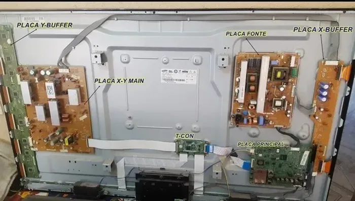 Peças Tv Samsung 51 Pl51e490b1gxzd