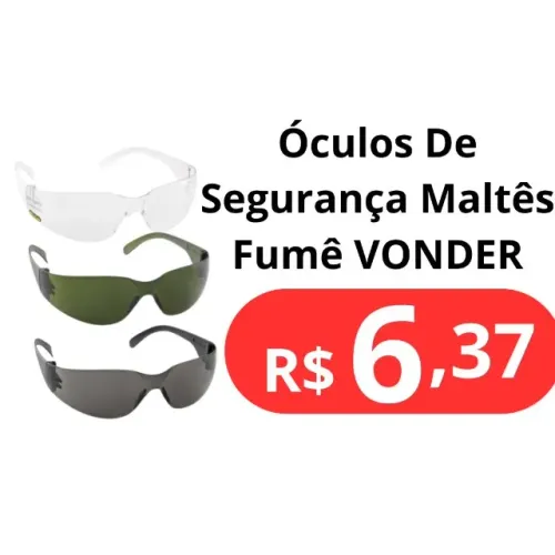 Óculos De Segurança Maltes Vonder