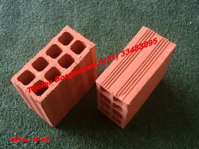 Tijolos 9x19x29cm e 11,5x19x29cm