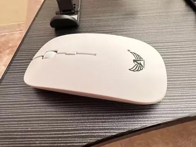 Mouse Sem Fio Wireless 2.4ghz Usb Óptico Escritório Elegante