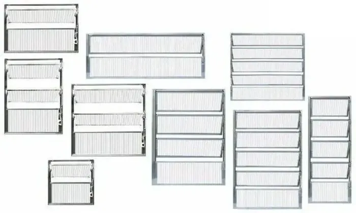 vitro basculante aluminio branco 80x80 cod 02 - pagamento na entrega- frete a/c