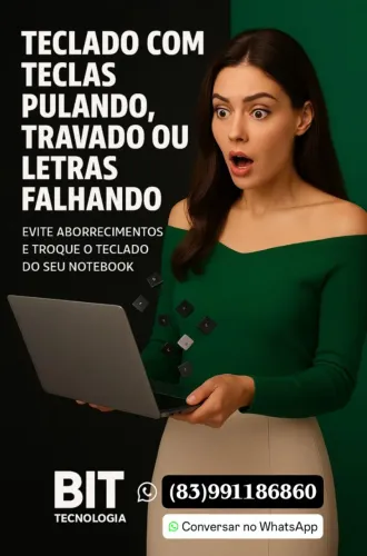 ASSISTÊNCIA TÉCNICA DE NOTEBOOK EM JOÃO PESSOA - PB | SERVIÇOS PROFISSIONAIS<br>