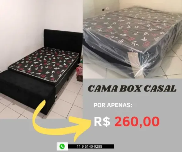 cama box casal