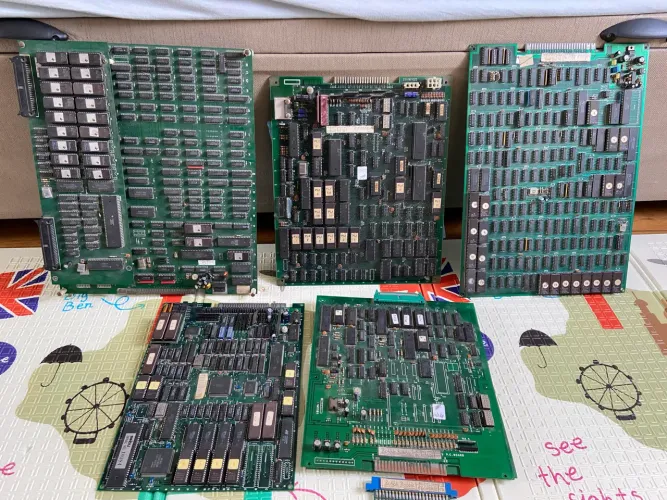 Placas de jogos Arcades para fliperama de tubo