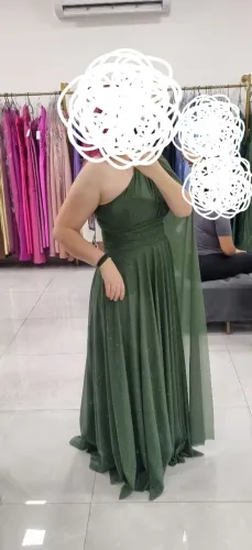 Vestido de Festa Casamento Madrinha Verde Oliva