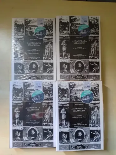 A ANATOMIA DA MELANCOLIA - 4 VOLUMES - LACRADOS