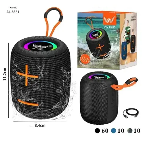Caixa de Som Bass Bluetooth Resistente a água
