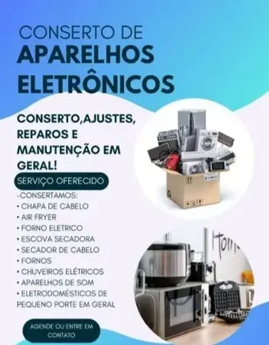 Eletricista, eletro-mecanico de eletrodomésticos. 