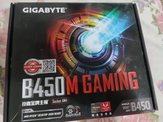 Placa mãe Gigabyte Gaming DDR4 (leia a descrição)