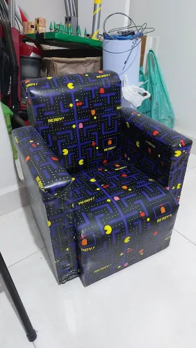 Poltrona infantil pacman