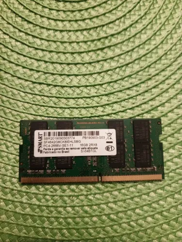 Memória notebook ddr4 16 GB smart