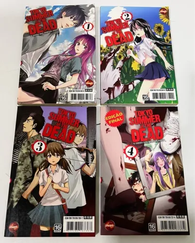 Tokyo summer of the dead, mangá completo 1 ao 4.
