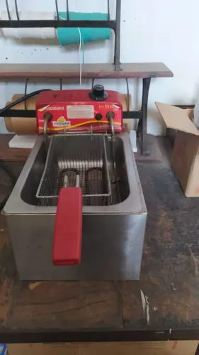 Fritadeira Elétrica Progás Inox 5 Litros Pr-10e8/Pr-20e 220v