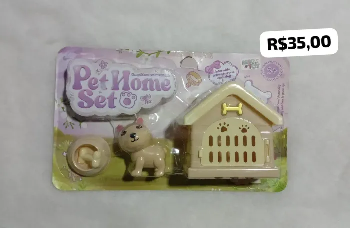 Casa de Boneca para Cachorro - Pet Home Set