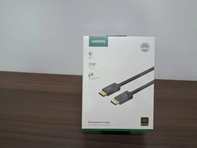 Cabo Displayport Ugreen - NOVO, 1Metro e 2 Metros, 4K