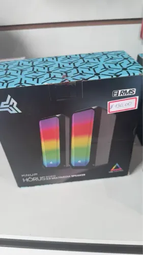Caixa de som rgb