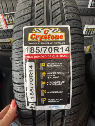 Pneu Remolde Crystone 185/70R14