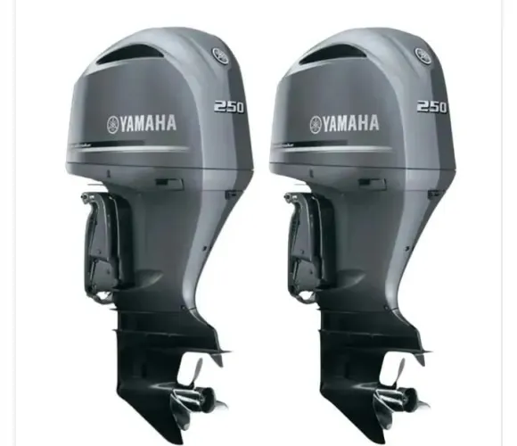 PARELHA YAMAHA 250hp P/ elétrica power Trim 4T - Motor de popa novo 