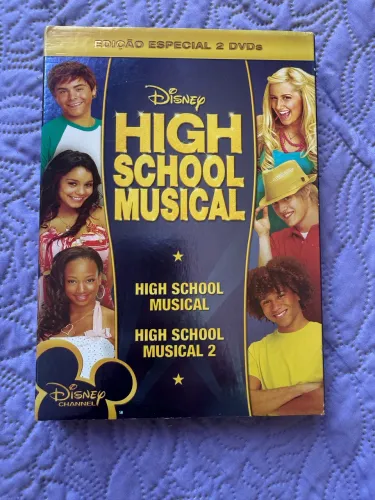 DVD High School Musical 1 e 2