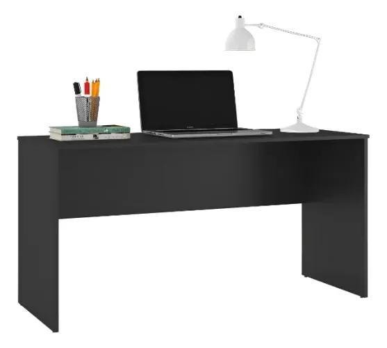 Mesa de Escritorio 120x60 escrivaninha preta - poucas unidades Corre!