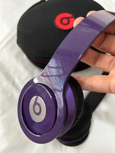 Fone de Ouvido Beats Solo HD Roxo