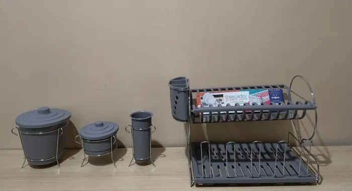 Kit de pia + escorredor master 