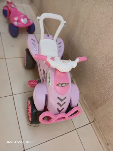 Quadriciclo Infantil Rosa