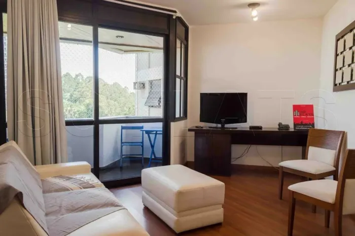 EDIFÍCIO MORUMBI RESIDENCE locação com 1 dormitório e 1 vaga, ótima localização.