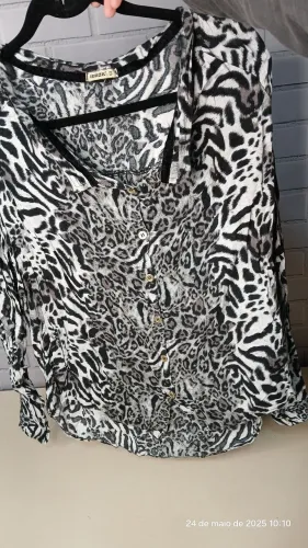 Camisa Animal Print Tam: G