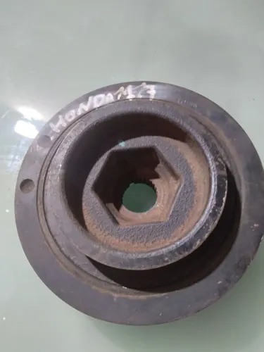 Polia do Virabrequim Honda Civic 1.7 01/06 original 