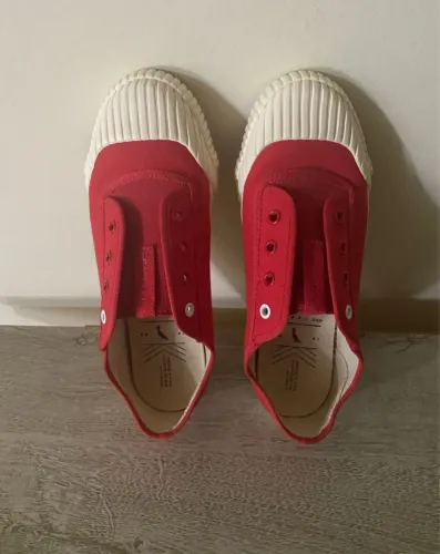 tênis vermelho sem cadarço tam 37 - marca reserva