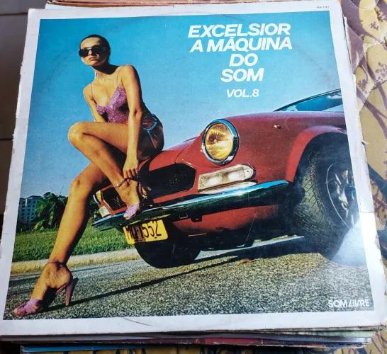 Lp Excelsior A Máquina Do Som - Vol. 8  SOM LIVRE- disco de vinil 1980