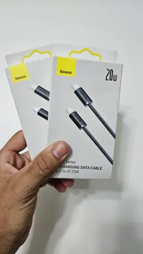 Cabo Baseus Nylon Lightning Tipo C iPhone 2M
