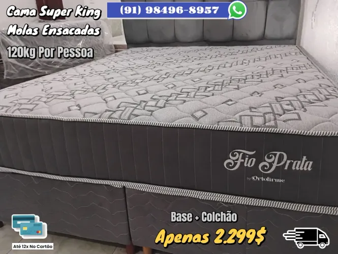 CAMA SUPER KING Molas Ensacadas