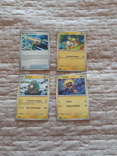4 Cartas Pokémon