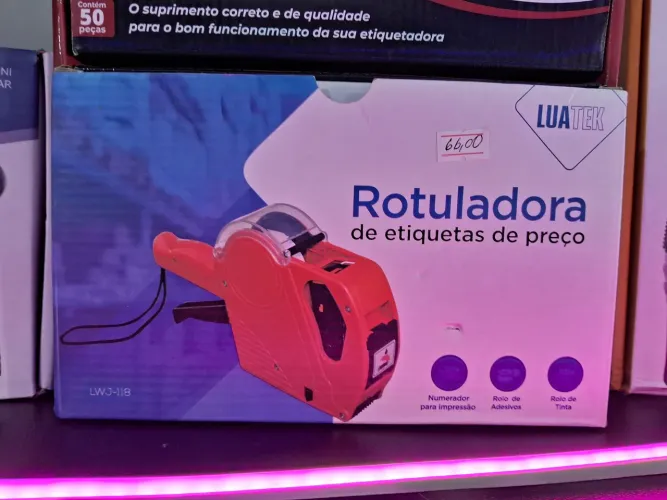 Rotuladora de etiquetas de preço LUATEK