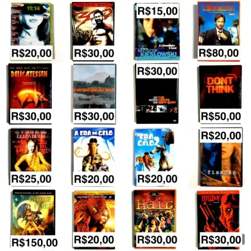 DVDs Originais - Coleção Pessoal