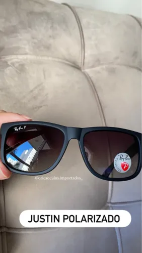 Ray-Ban Justin Polarizado óculos rb4165 degrade